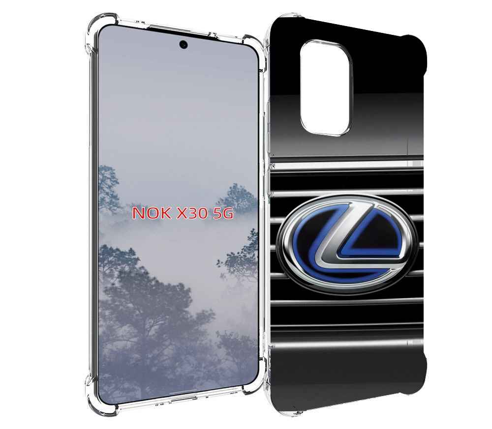 

Чехол MyPads lexus-лексус-2 для Nokia X30 5G, Tocco
