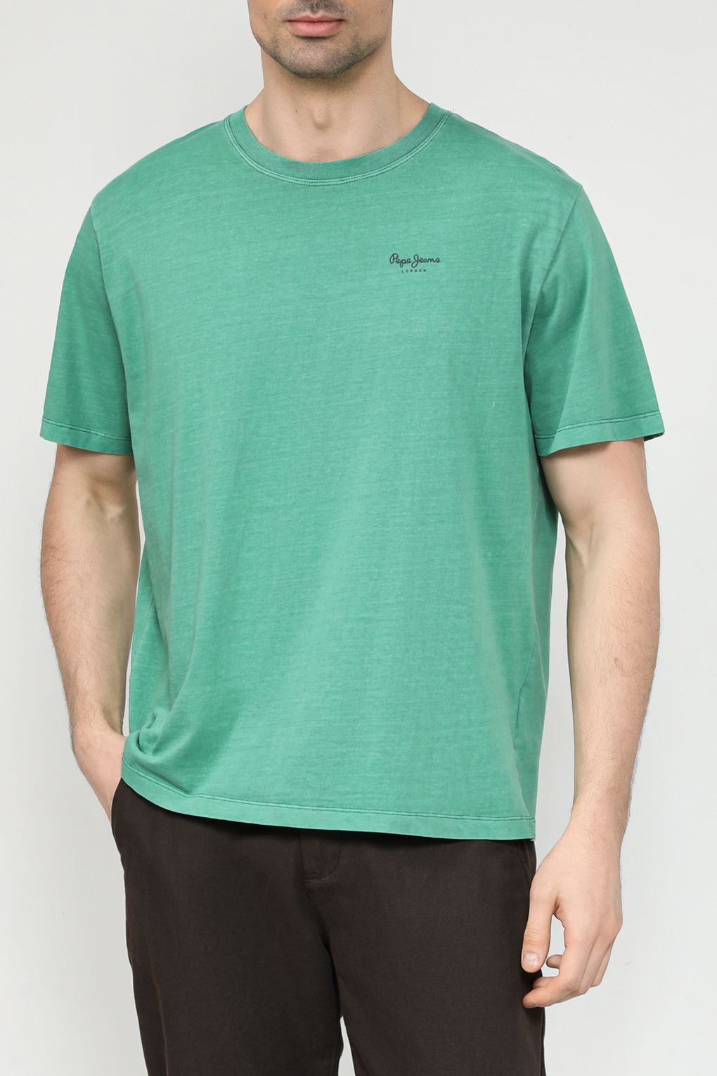 

Футболка мужская Pepe Jeans PM508664 зеленая 2XL, Зеленый, PM508664