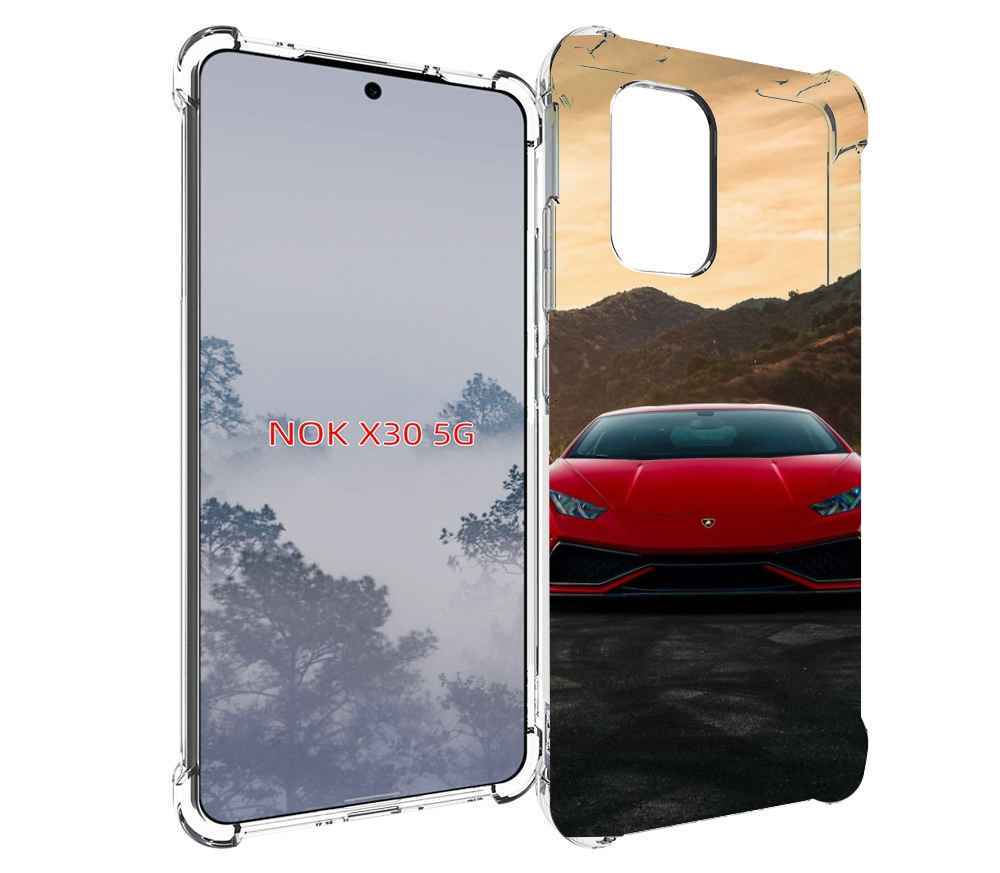 

Чехол MyPads lamborghini ламборгини 1 мужской для Nokia X30 5G, Tocco