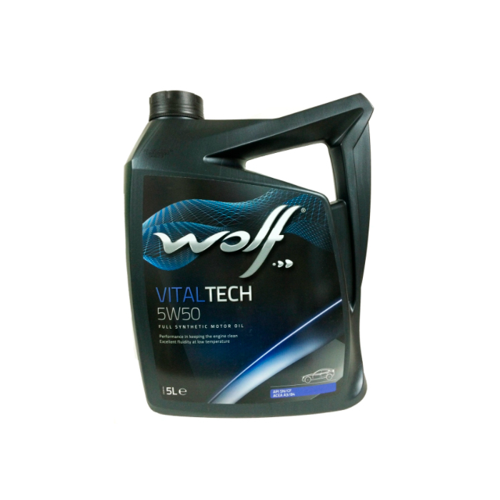 фото Моторное масло wolf vitaltech 5w-50 5л