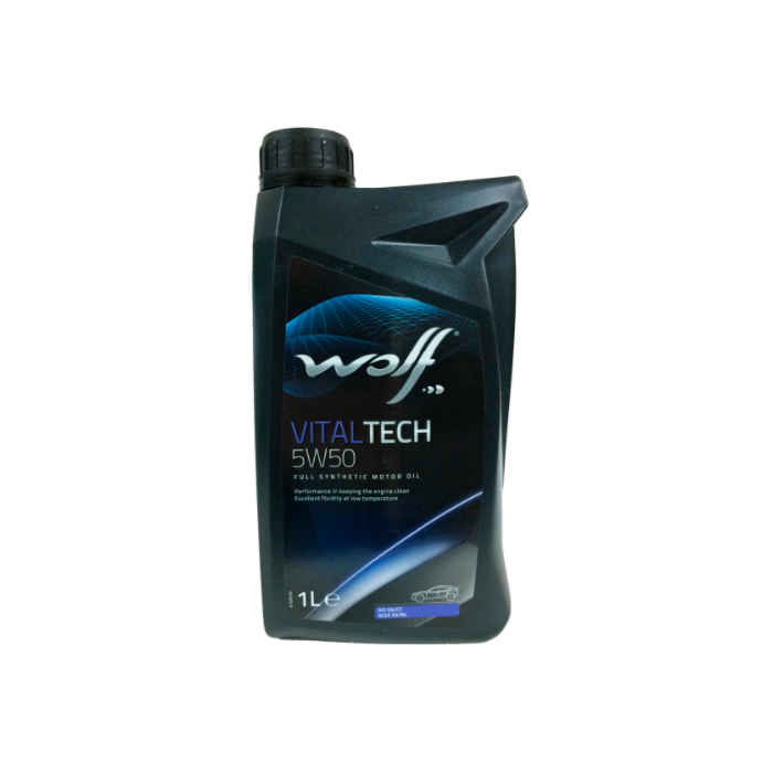 

Моторное масло Wolf VitalTech 5W50 1 л, VitalTech