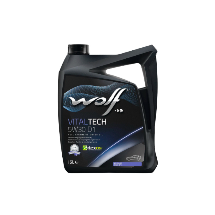 

Моторное масло Wolf Vitaltech 5W-30 D1 5л