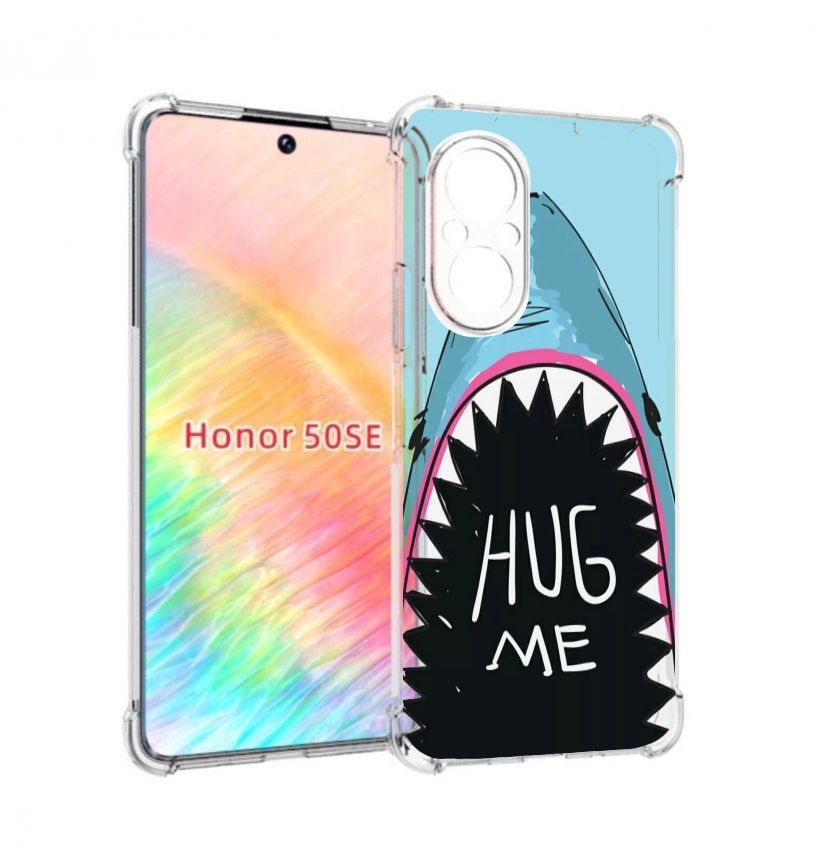 

Чехол бампер MyPads внутри меня для Honor 50 SE противоударный, Прозрачный, Tocco