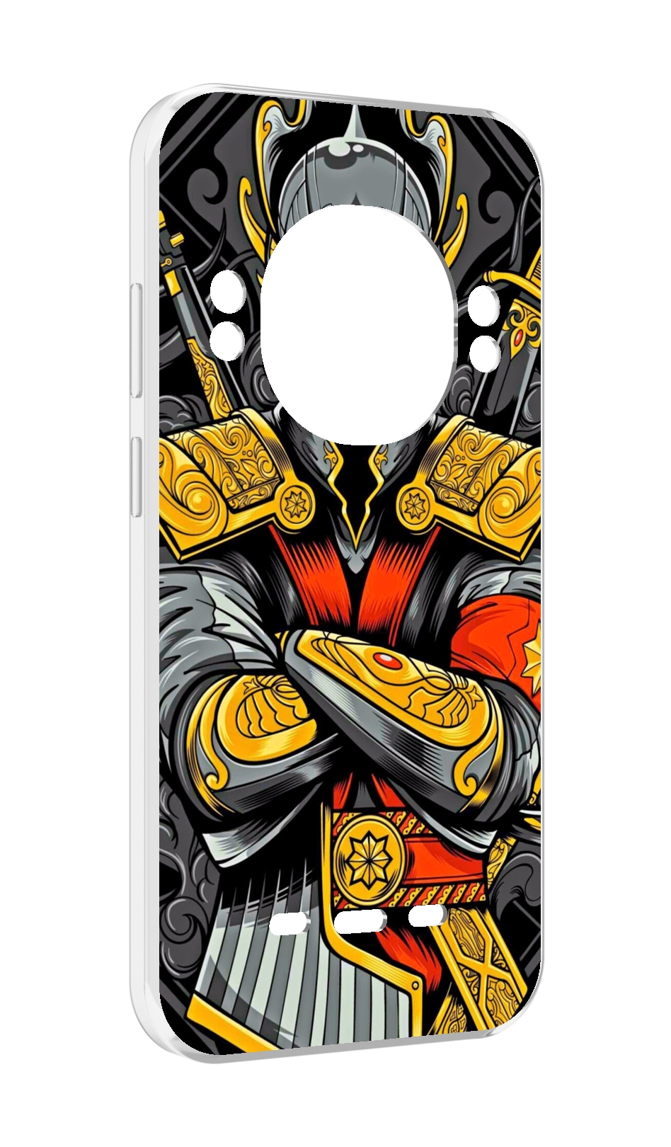 

Чехол MyPads самурай для UleFone Power Armor 16 Pro, Прозрачный, Tocco
