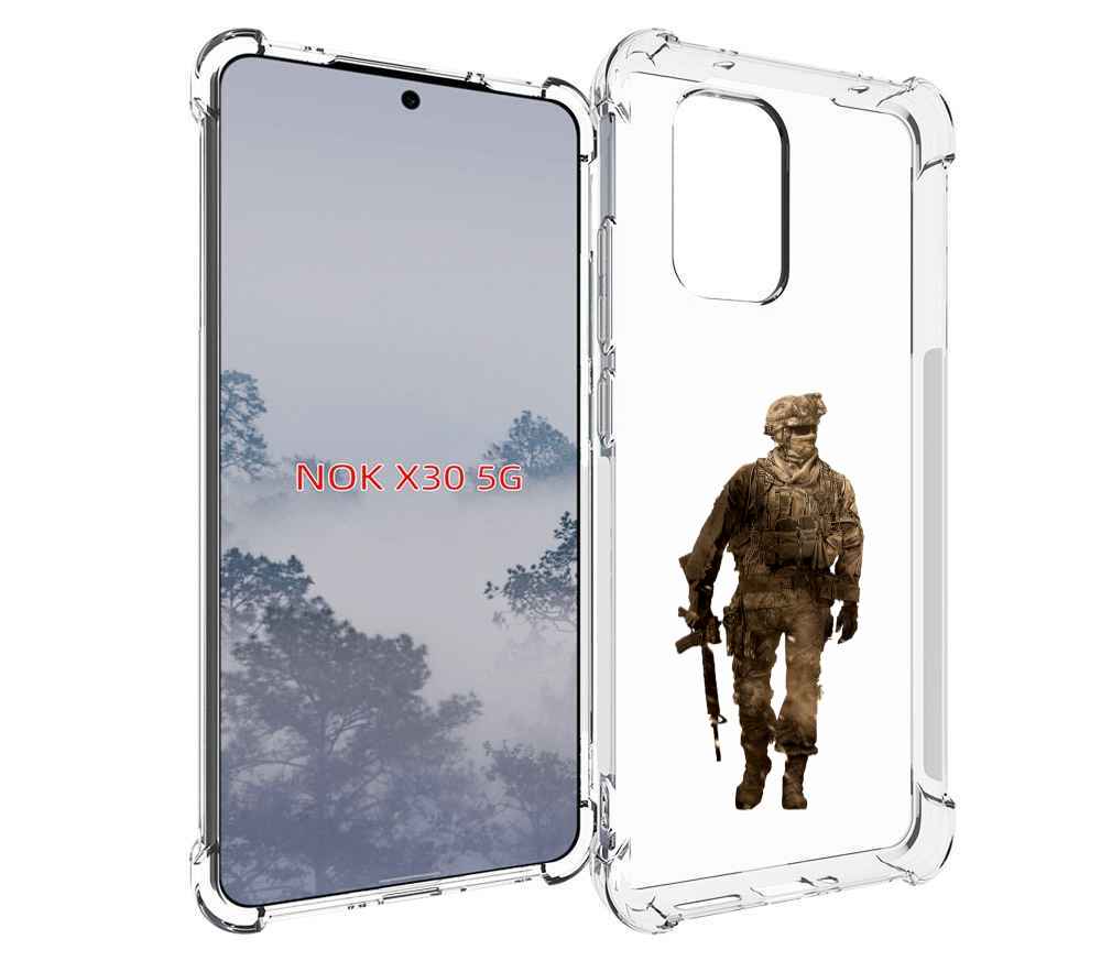 

Чехол MyPads call-of-duty мужской для Nokia X30 5G, Tocco