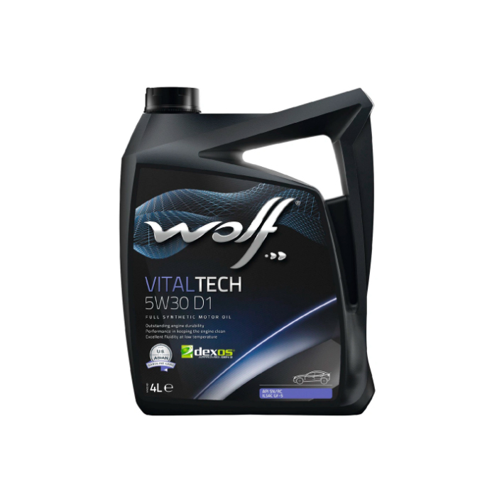 фото Моторное масло wolf vitaltech 5w-30 d1 1л