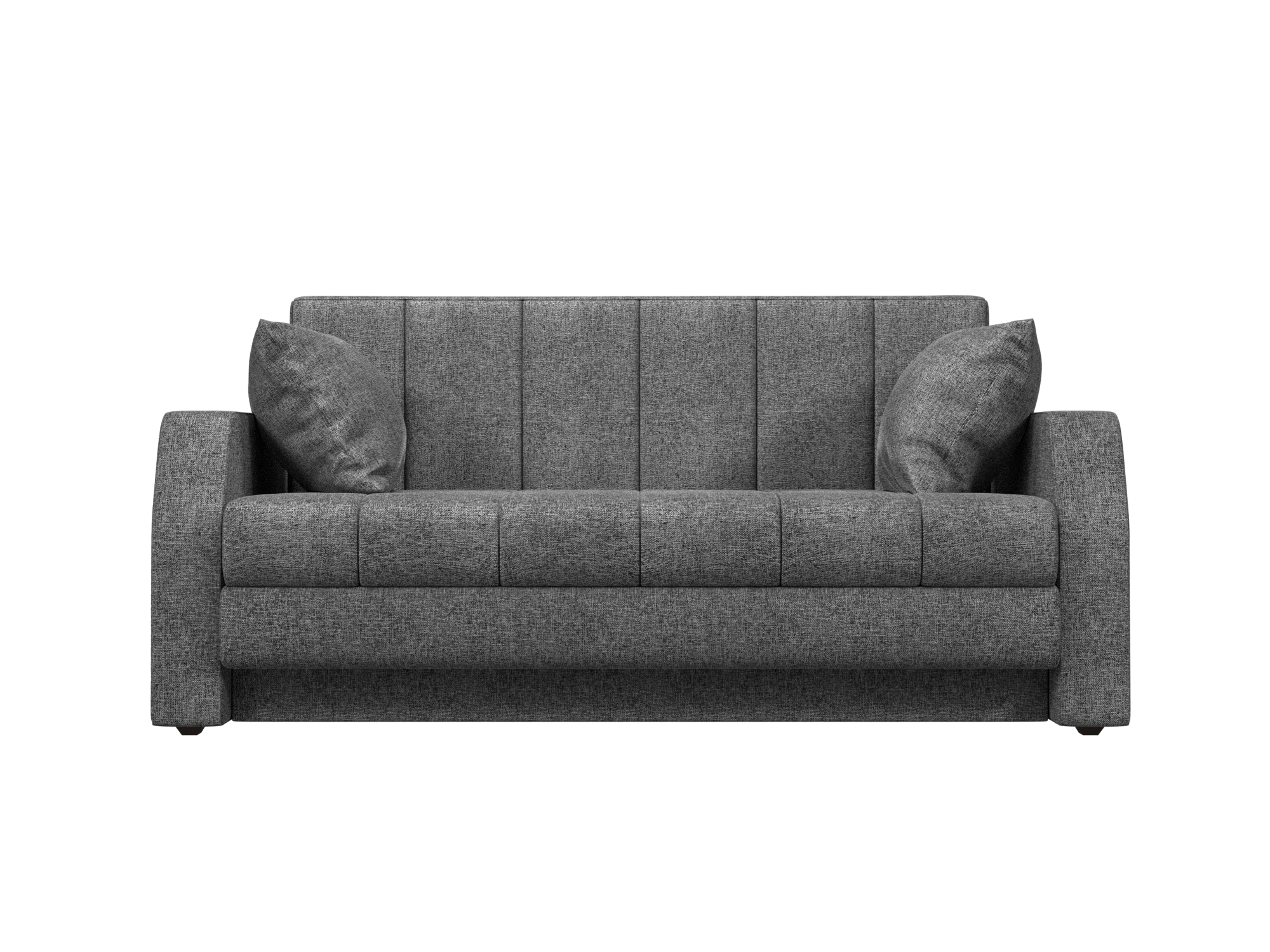 

Диван-кровать 4Home Малютка, 154x86x73 см, выкатной, серый, рогожка, Малютка