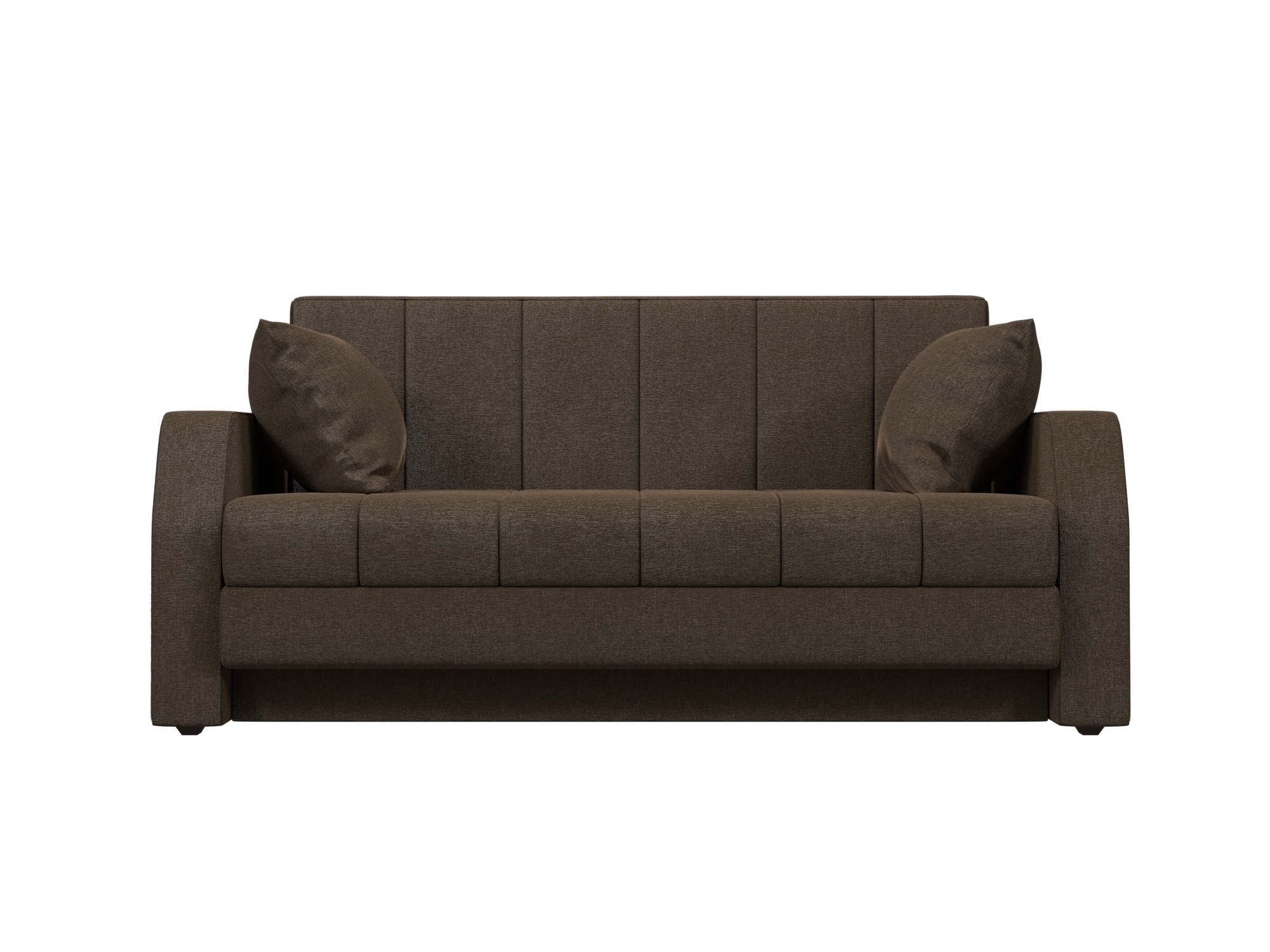 

Диван-кровать 4Home Малютка, 154x86x73 см, выкатной, коричневый, рогожка, Малютка