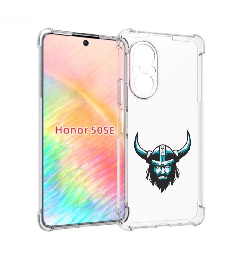 

Чехол бампер MyPads викинг для Honor 50 SE противоударный, Прозрачный, Tocco