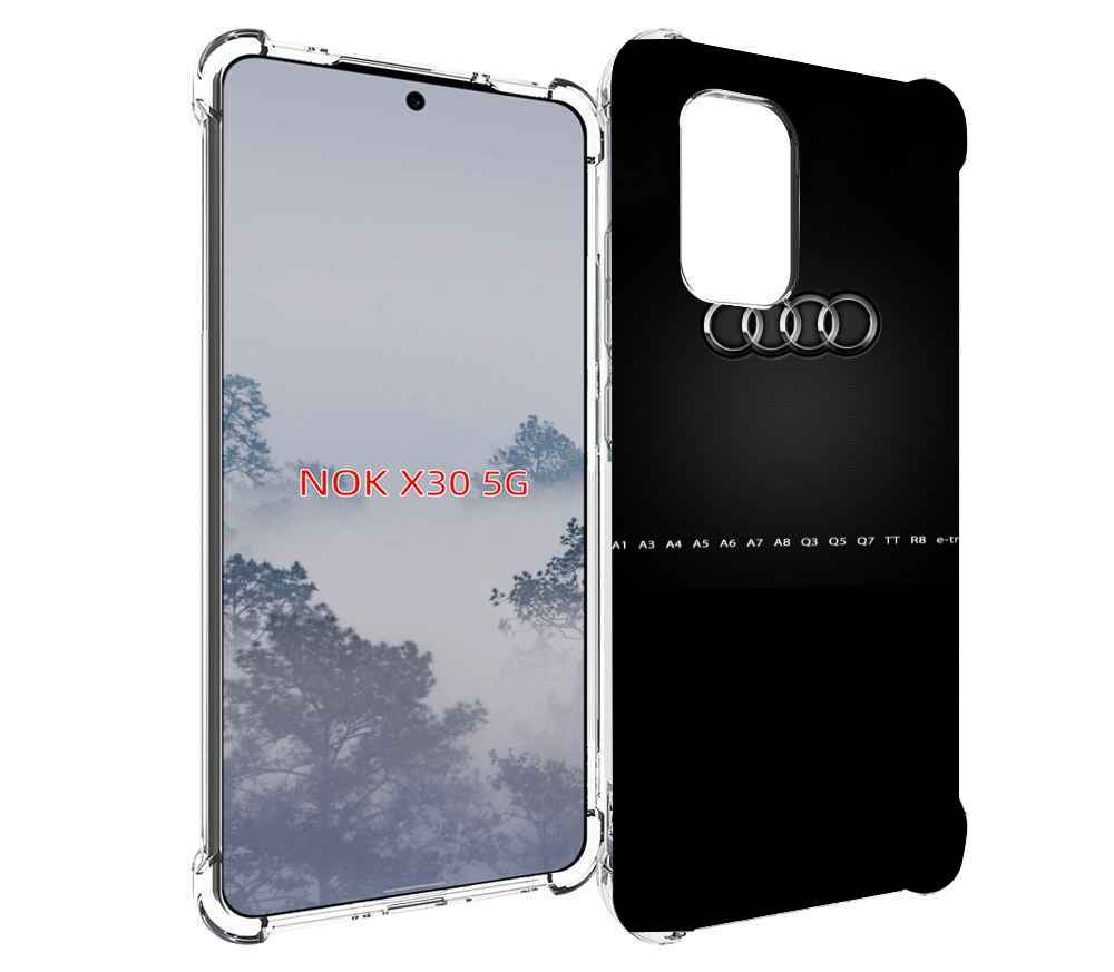 

Чехол MyPads audi ауди 1 мужской для Nokia X30 5G, Tocco