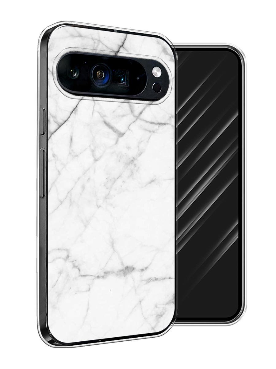 

Чехол Awog на Google Pixel 9 Pro XL "Светлый мрамор", Серый, 272150-1