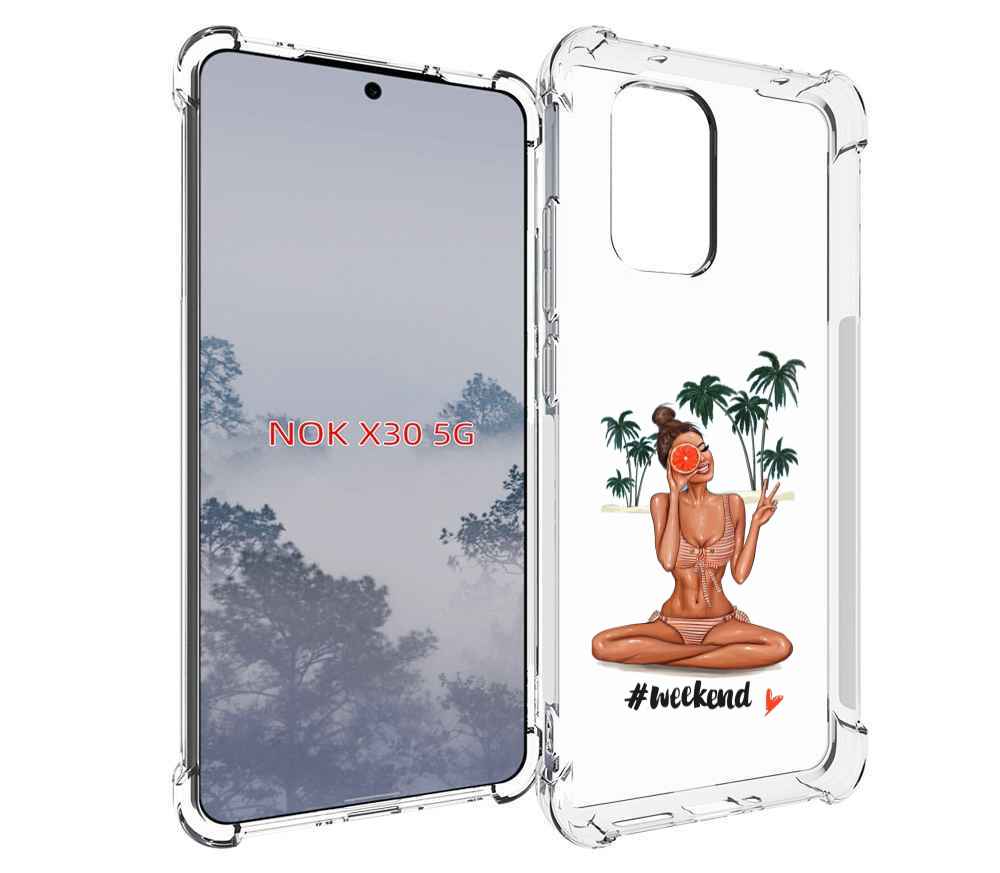 

Чехол MyPads Weekend для Nokia X30 5G, Tocco
