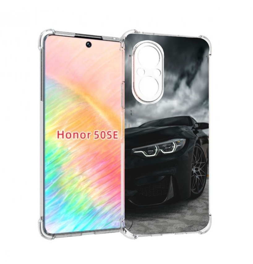 

Чехол бампер MyPads бмв М3 мужской для Honor 50 SE противоударный, Прозрачный, Tocco