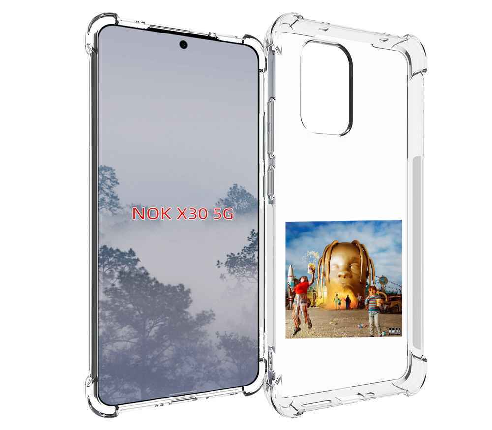 

Чехол MyPads Travis Scott - Astroworld для Nokia X30 5G, Tocco