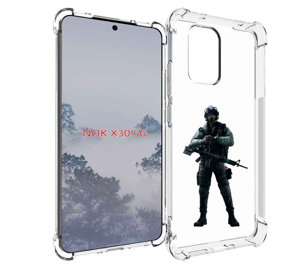 

Чехол MyPads Tom-Clancy's-Rainbow-Six-2 для Nokia X30 5G, Tocco