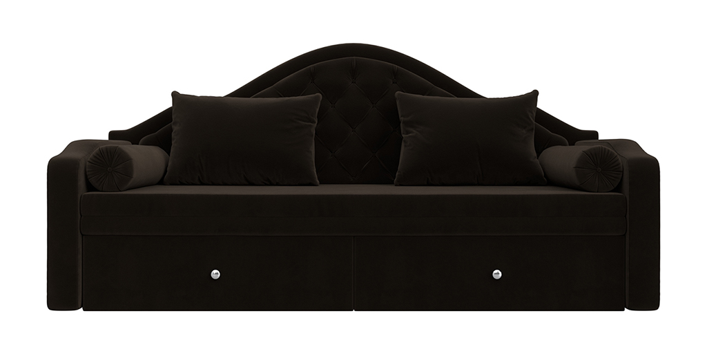 

Детский диван-кровать 4Home Сойер, 212х86х112 см, выкатной, коричневый, микровельвет, Сойер