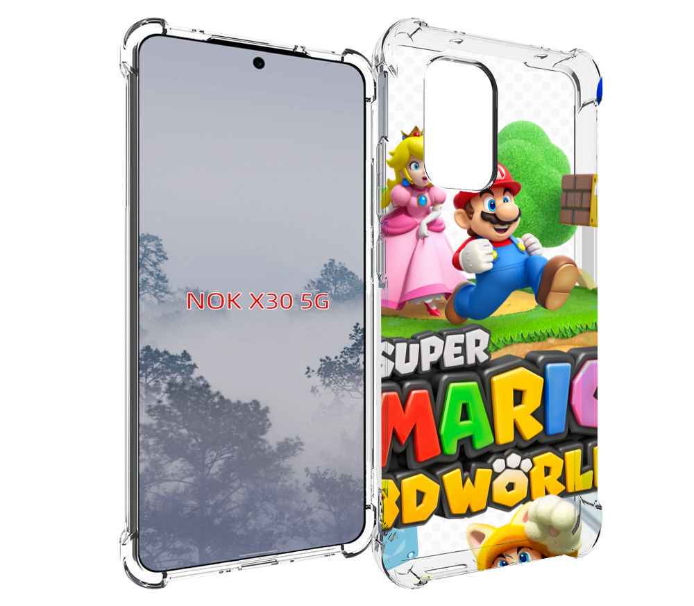 

Чехол MyPads Super Mario 3D World для Nokia X30 5G, Tocco