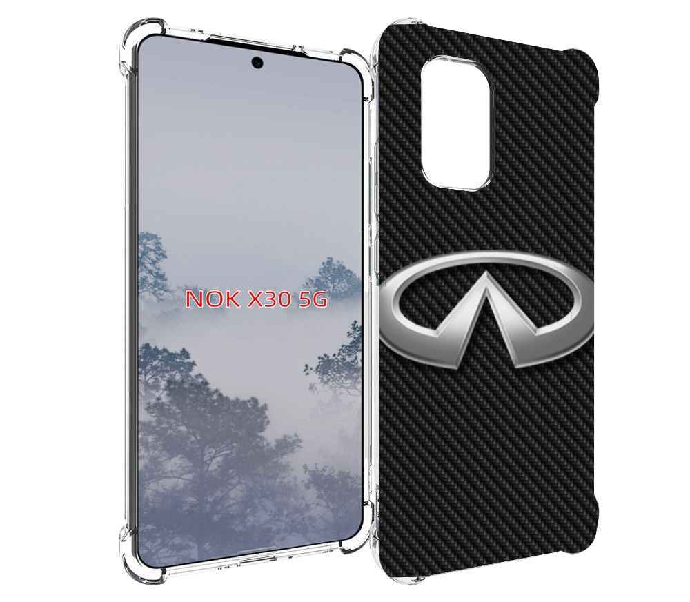 

Чехол MyPads infiniti-инфинити-2 мужской для Nokia X30 5G, Tocco