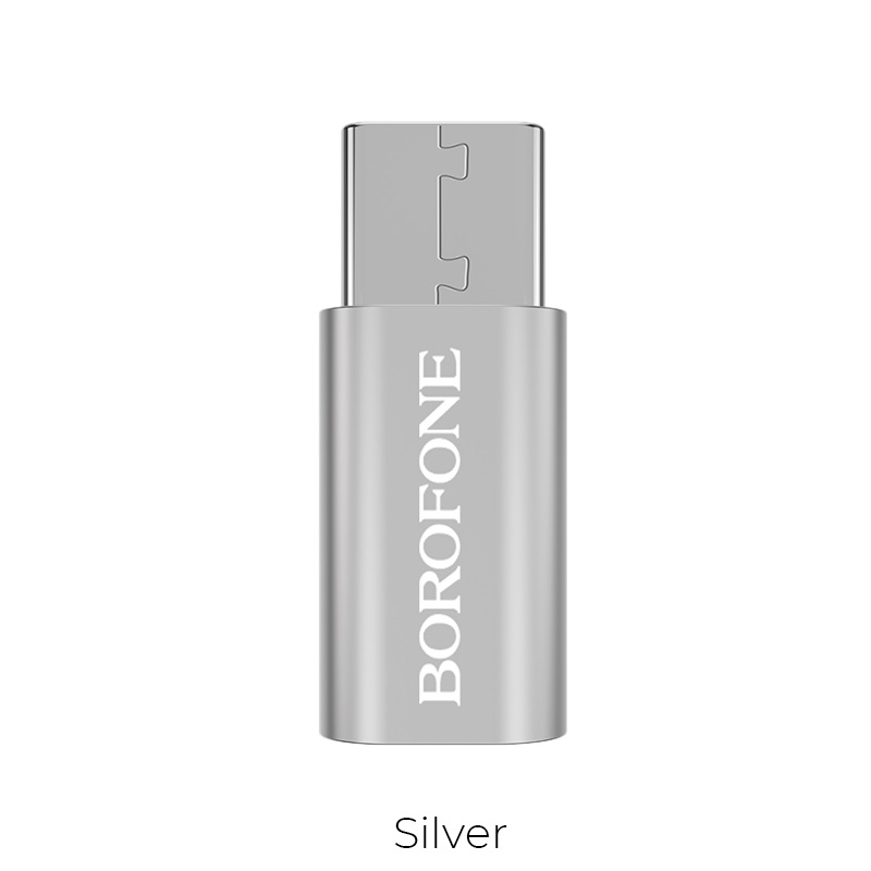 

Переходник Borofone Bv4, Microusb - Type-C