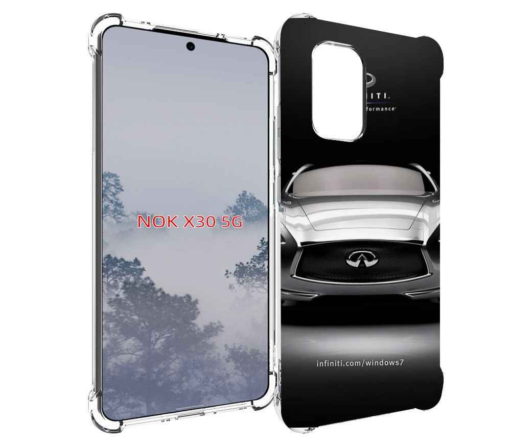 

Чехол MyPads infiniti-инфинити-1 для Nokia X30 5G, Tocco