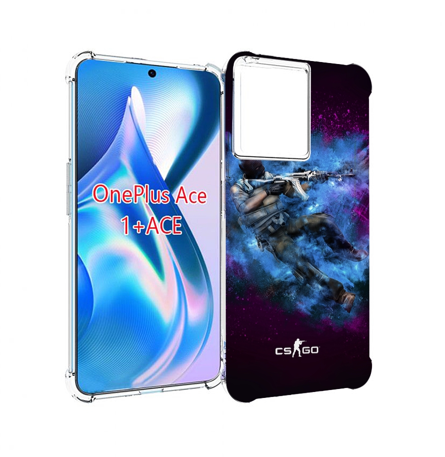 

Чехол MyPads CS-go-террорист для OnePlus Ace, Прозрачный, Tocco