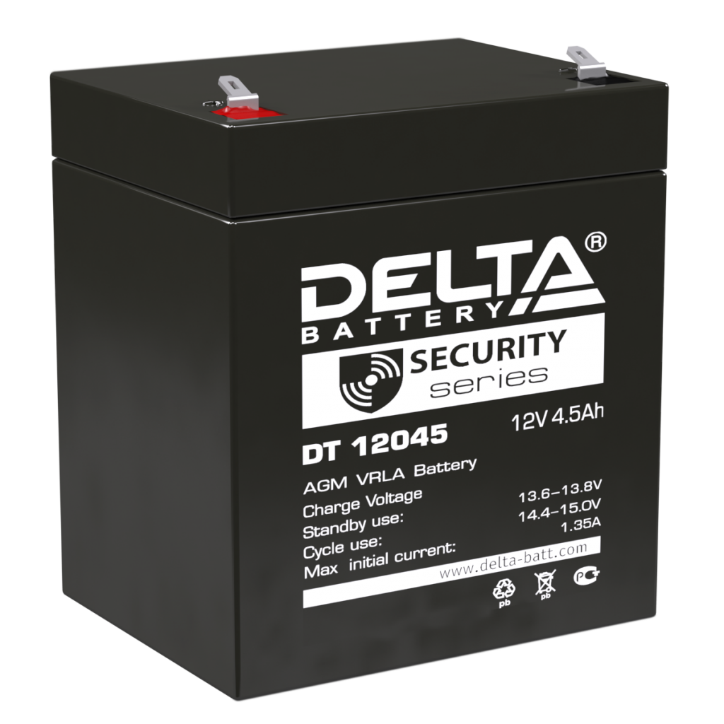 Аккумулятор Delta DT 12045 12v 4.5Ah