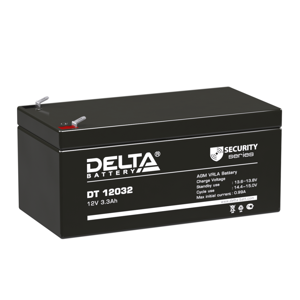 Аккумулятор Delta DT 12032 12v 3.3Ah