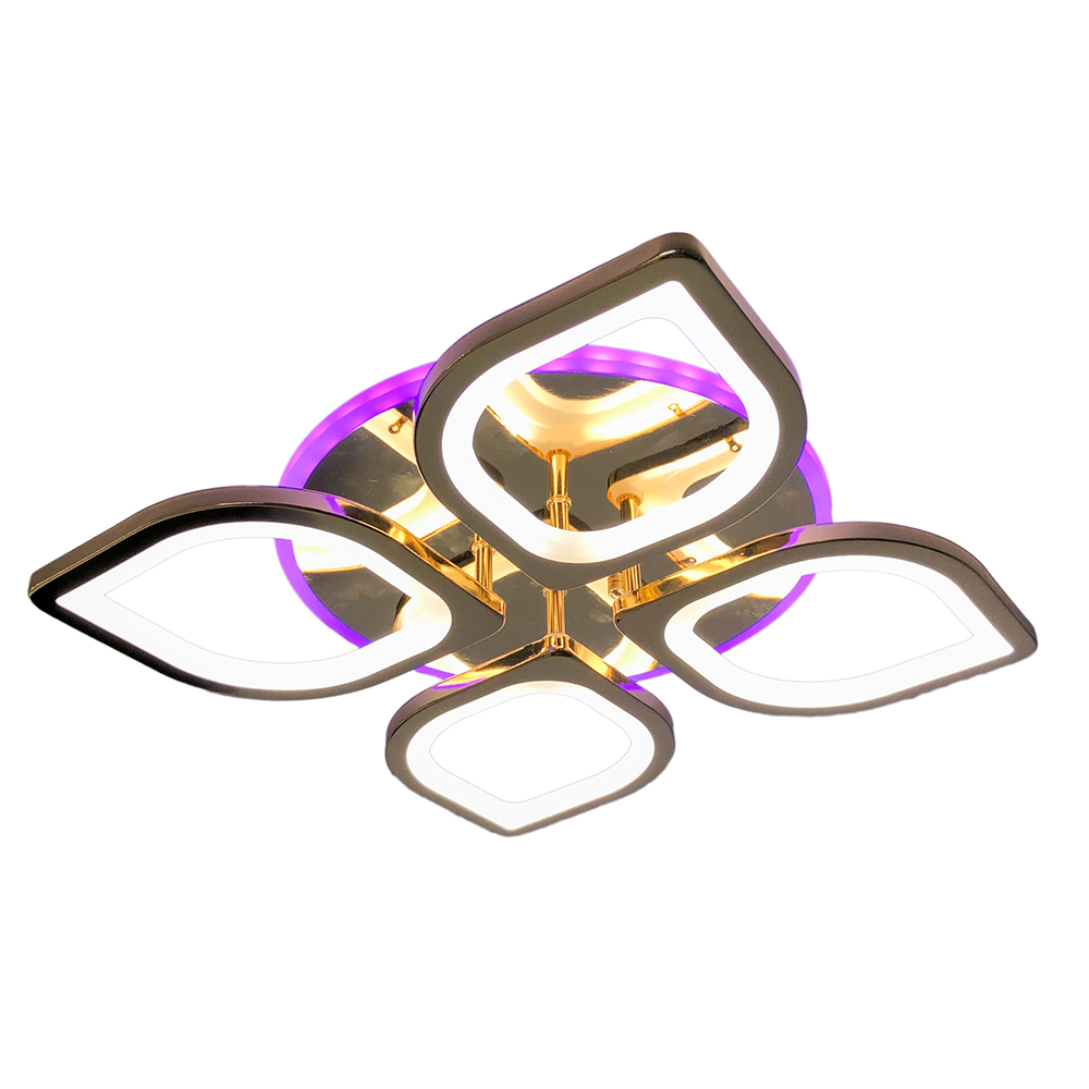 фото Светодиодная люстра 1269/4 fgd 80w+8w rgb profit light