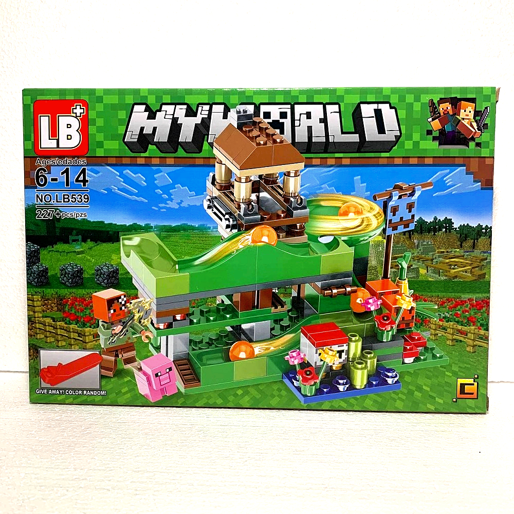 

Конструктор MINECRAFT LB+ MY WORLD №LB539, 227 деталей., LB539-C