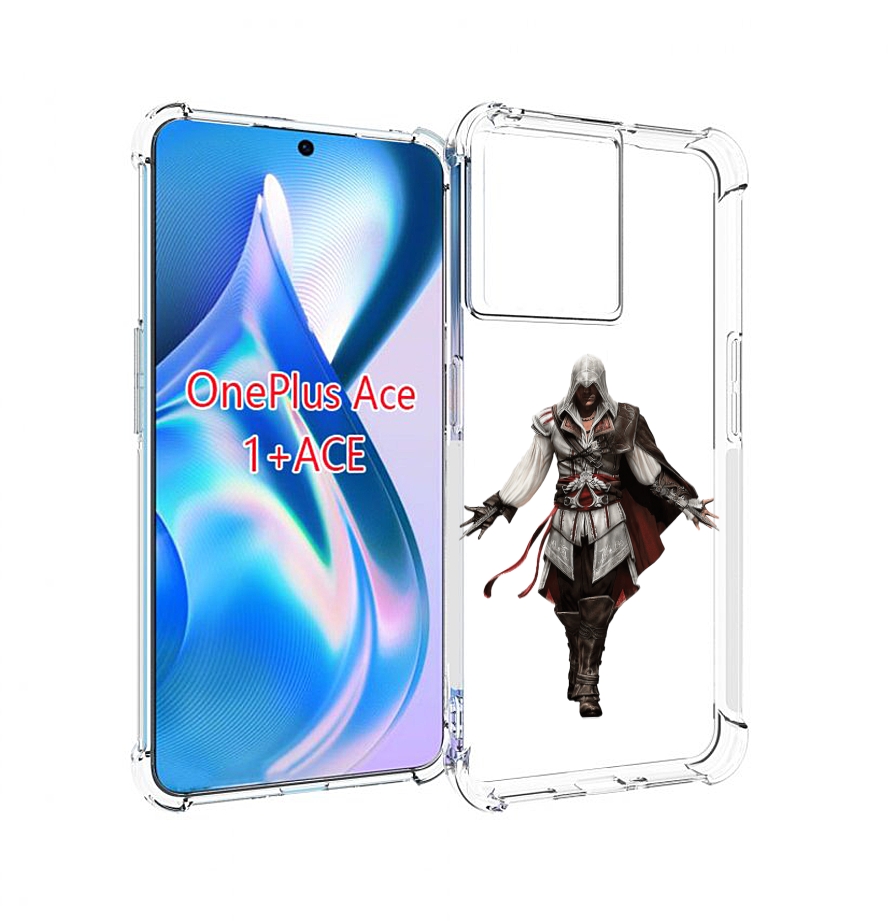 

Чехол MyPads Assassin's-Creed мужской для OnePlus Ace, Прозрачный, Tocco