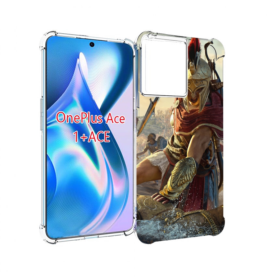 

Чехол MyPads Assassin's Creed Odyssey Kassandra мужской для OnePlus Ace, Прозрачный, Tocco