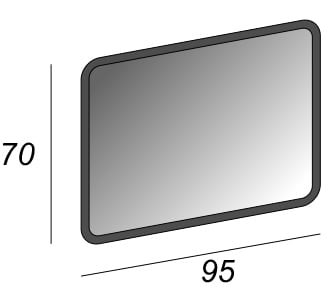 фото Зеркало belbagno spc-ott-1200-800-led-tch