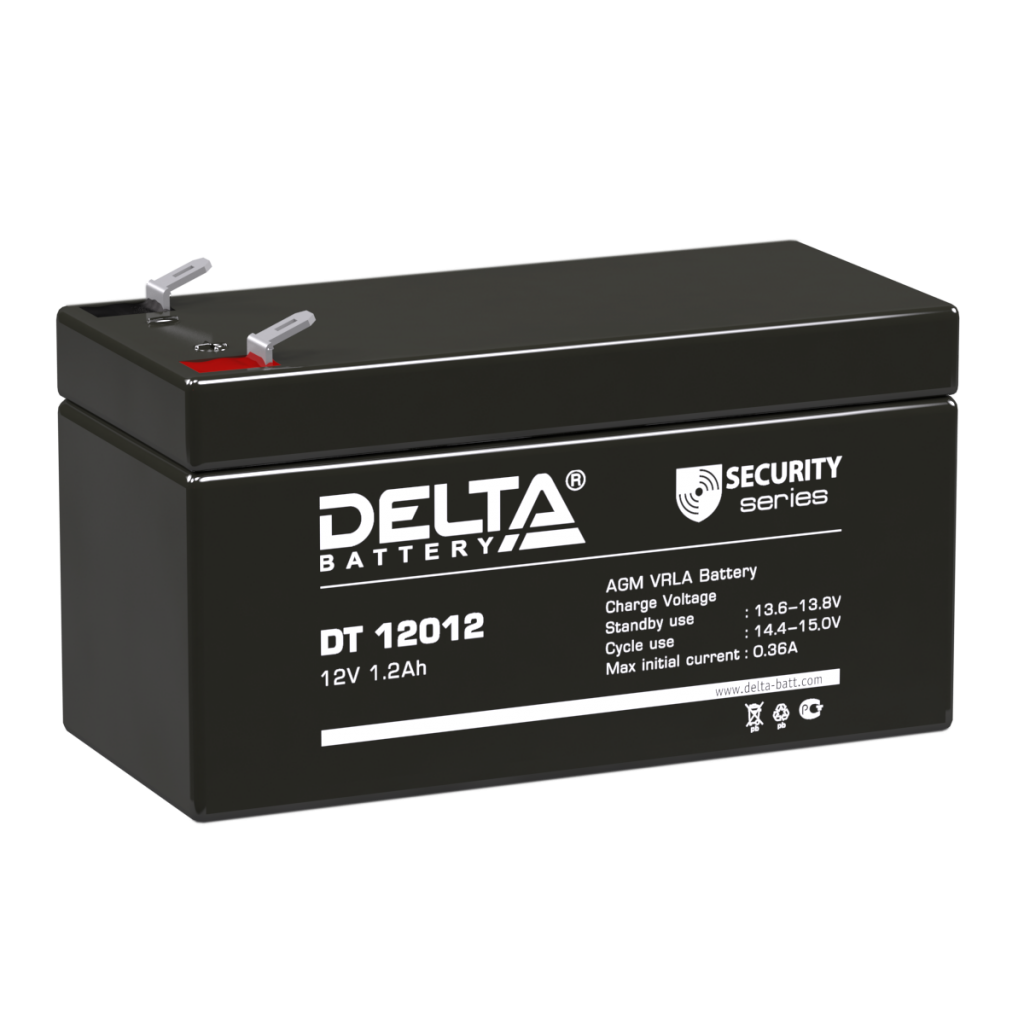 Аккумулятор Delta DT 12012 12v 1.2Ah
