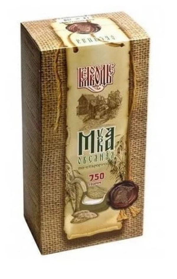 

Мука овсяная Беловодье по-старорусски, 750 г х 2шт, овсяная