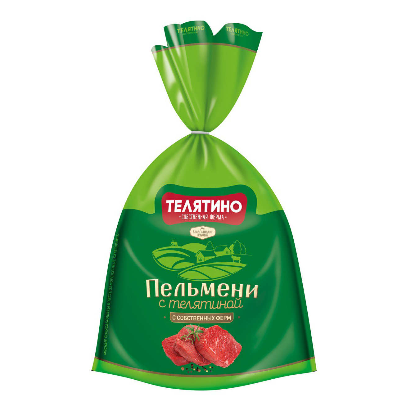 

Пельмени Телятино с телятиной 800 г