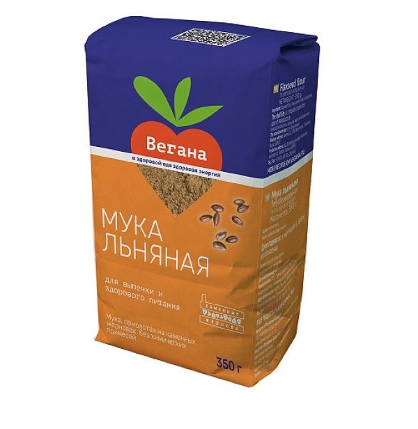 Мука Вегана льняная, 350 г х 2 шт