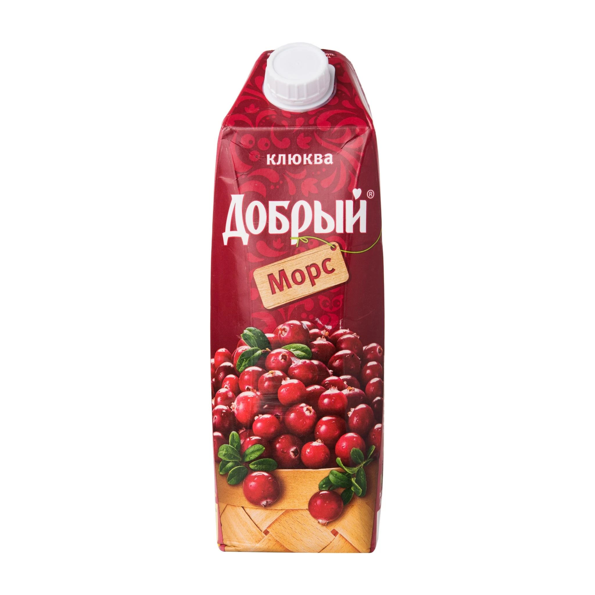 

Морс Добрый клюквенный 0,3 л