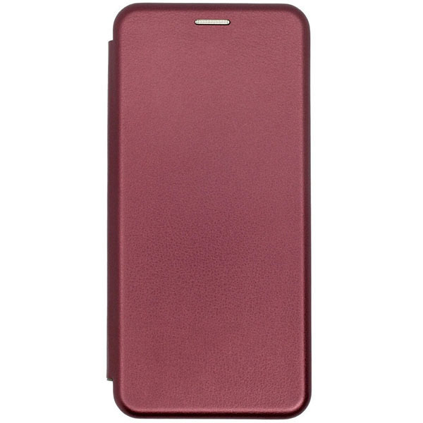 фото Чехол книжка для samsung galaxy a52 book cover бордовый zibelino