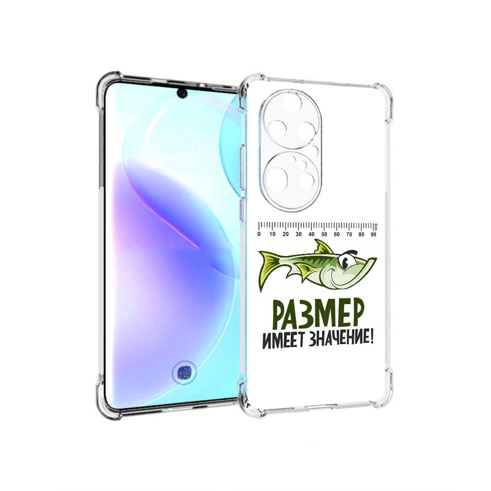 

Чехол MyPads Tocco для Huawei P50 Pro размер не имеет значения, Прозрачный, Tocco
