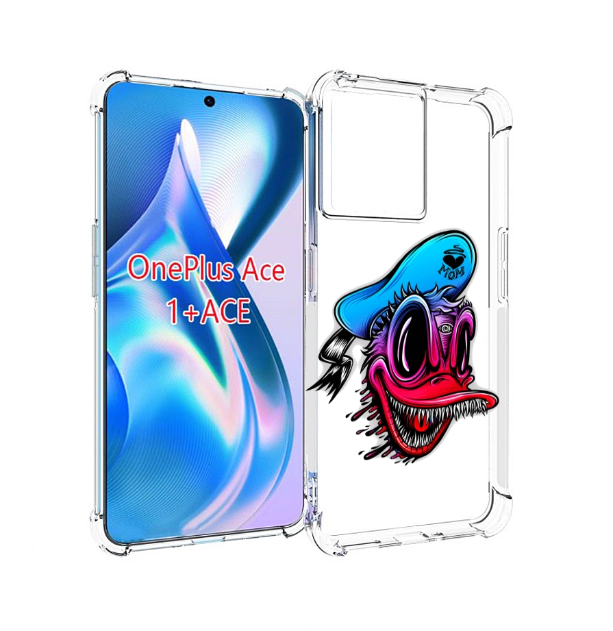 

Чехол MyPads Дональд для OnePlus Ace, Прозрачный, Tocco