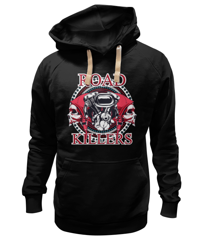 

Худи унисекс Printio Road killers черное 2XL, Черный, Road killers