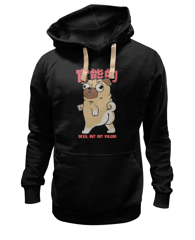 

Толстовка унисекс Printio Doggy style черная 2XL, Doggy style