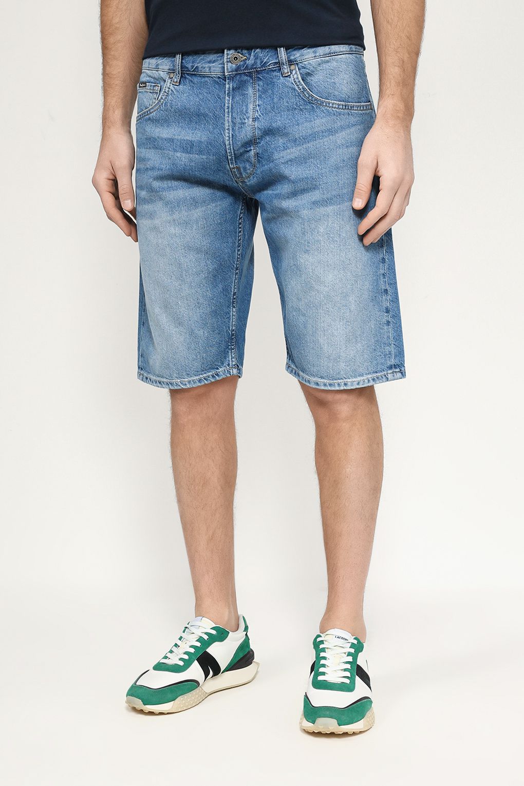 

Джинсовые шорты мужские Pepe Jeans PM801079MN9 синие 34, Синий, PM801079MN9