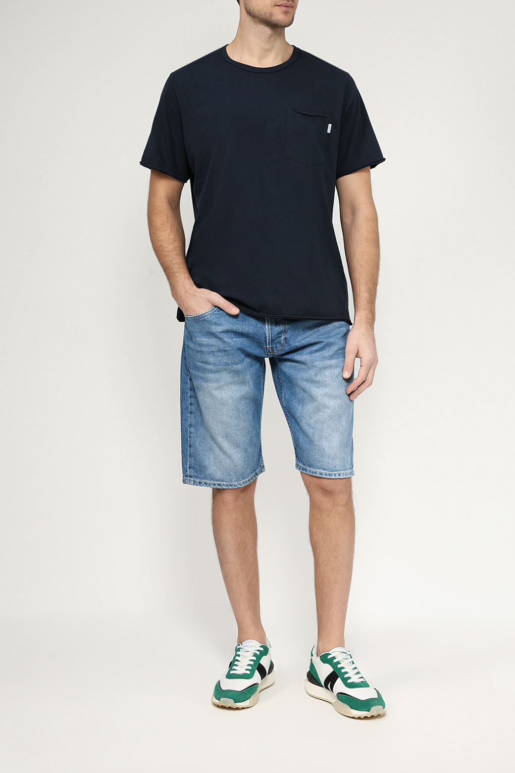 

Джинсовые шорты мужские Pepe Jeans PM801079MN9 синие 33, Синий, PM801079MN9