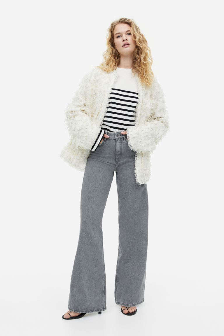 

Джинсы женские H&M 1145182003 серые 36 (доставка из-за рубежа), 1145182003