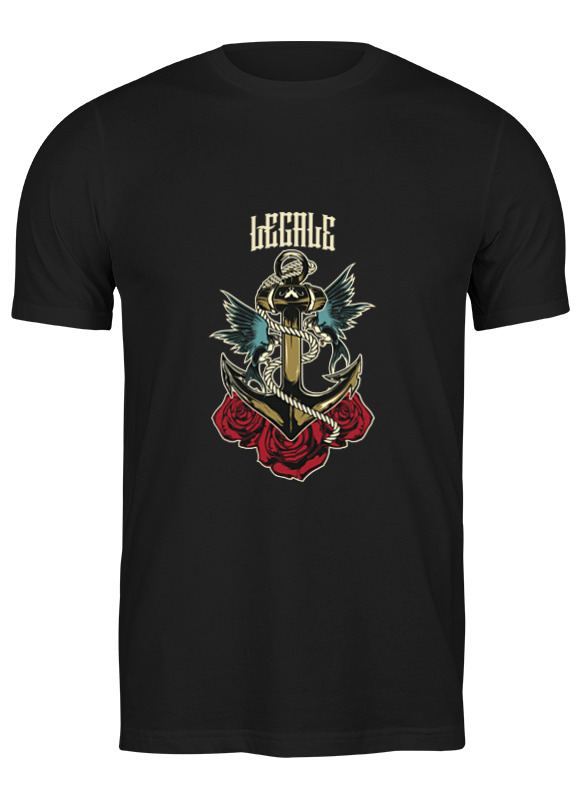 

Футболка мужская Printio Anchor old school 3703455 черная M, Черный, Anchor old school 3703455