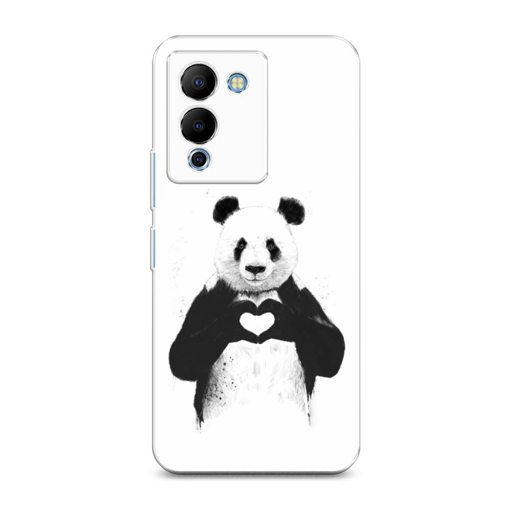 

Чехол Awog на Infinix Note 12 G96 "Панда love", Разноцветный, 3101550-10