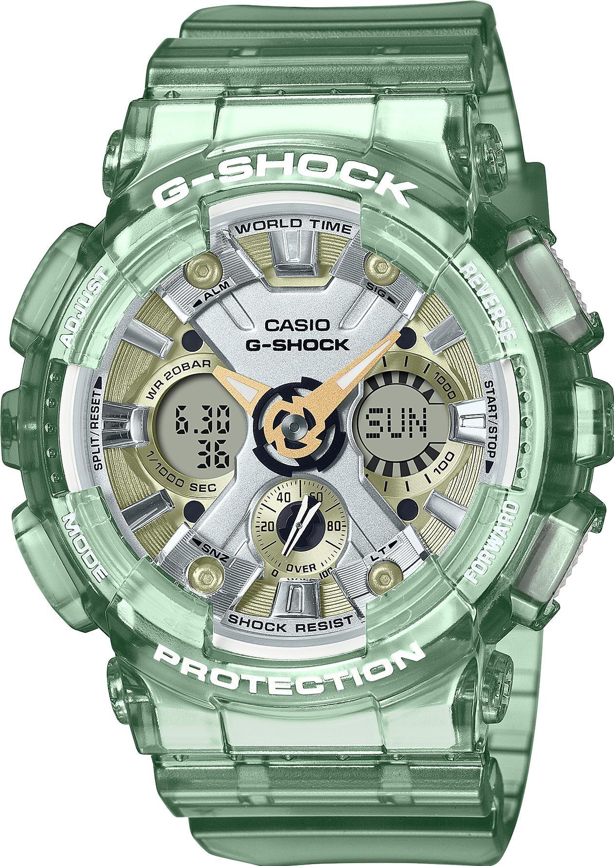 

Наручные часы мужские Casio GMA-S120GS-3A, GMA-S120GS-3A