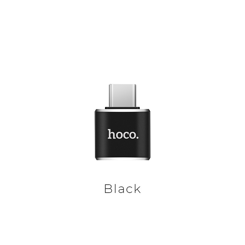 

Переходник Hoco Ua5, Type-C - Usb, Черный, Otg