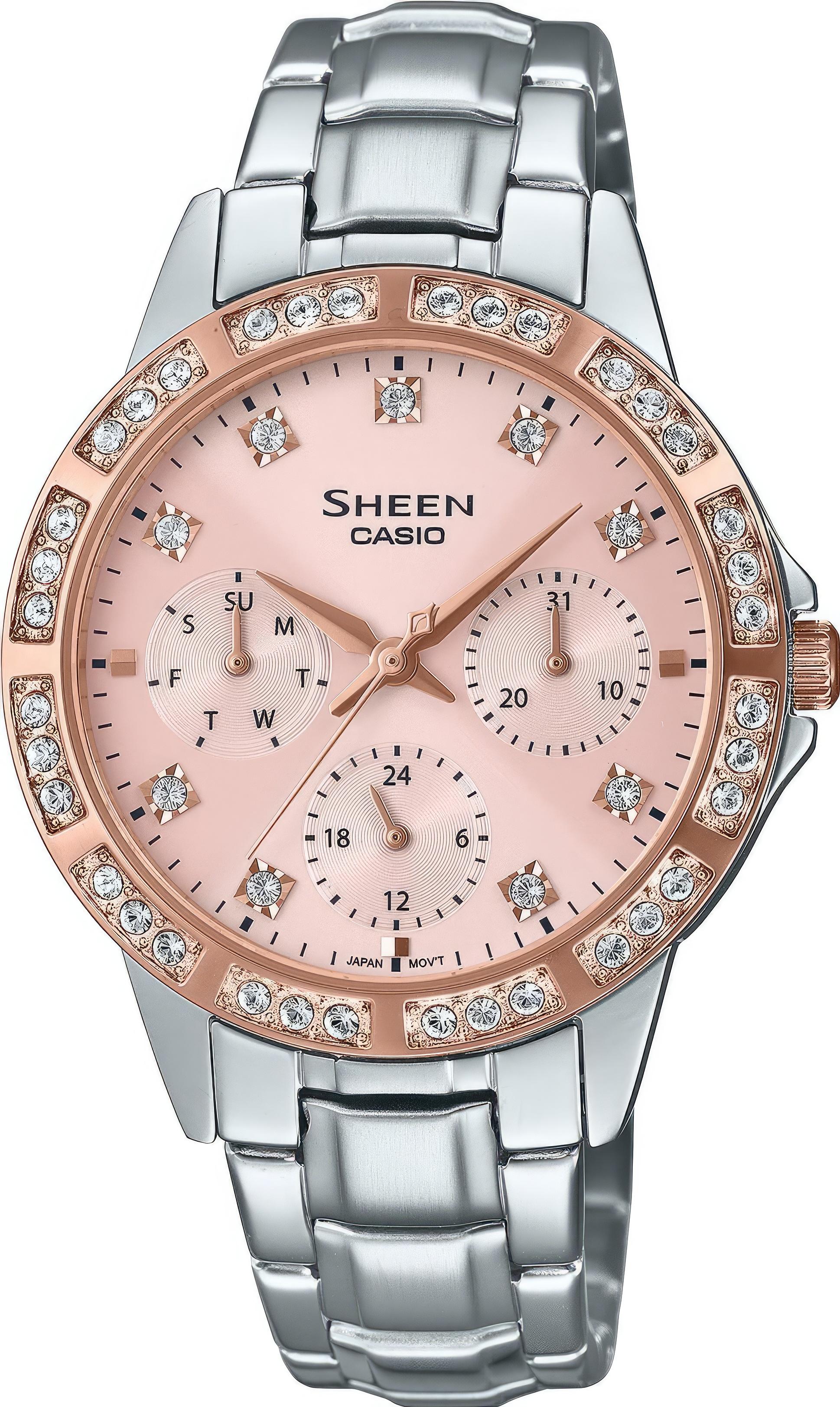 

Наручные часы женские Casio SHE-3517SG-4A, SHE-3517SG-4A
